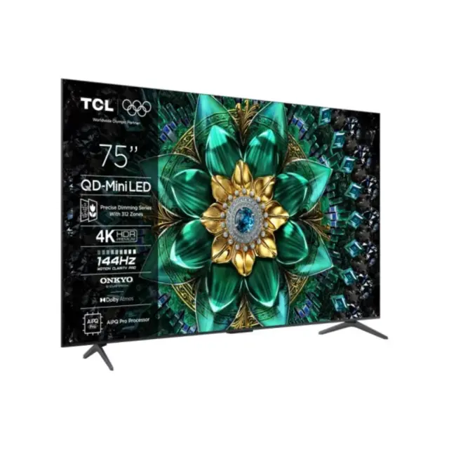 ΤΗΛΕΟΡΑΣΗ 75'' QD-Mini LED 75Q6C 144Hz TCL 2