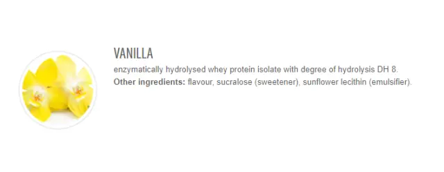 Extrifit Hydro Isolate 90 vanilla, 2000-g 3
