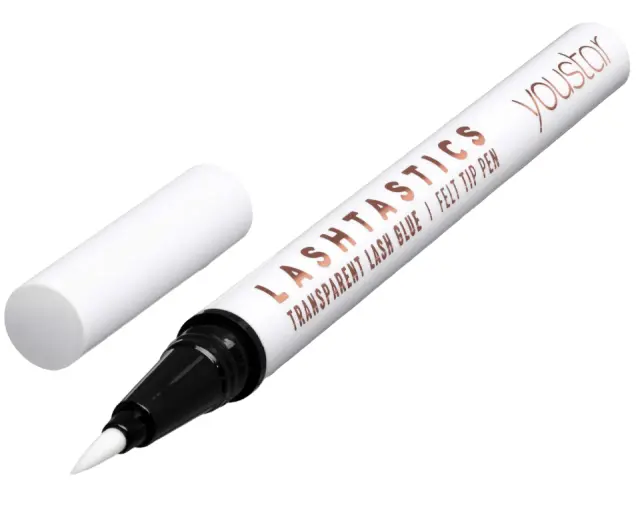 YOUSTAR TRANSPARENT LASH GLUE LASHTASTICS 0,6ML 2