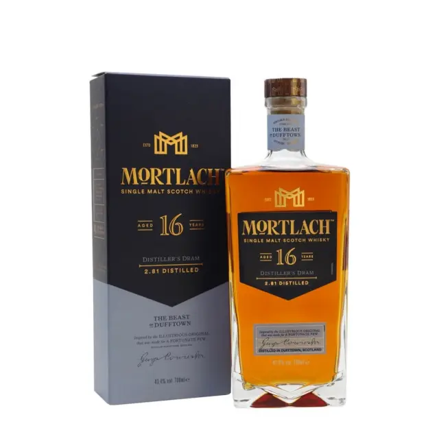 MORTLACH SINGLE MALT WHISKY DISTILLER S DRAM 16 YEARS AGED 700ml