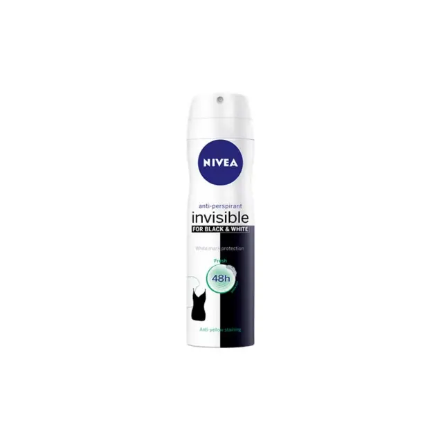 Nivea Deo Black + White Invisible Fresh Spray Γυναικείο 150ml