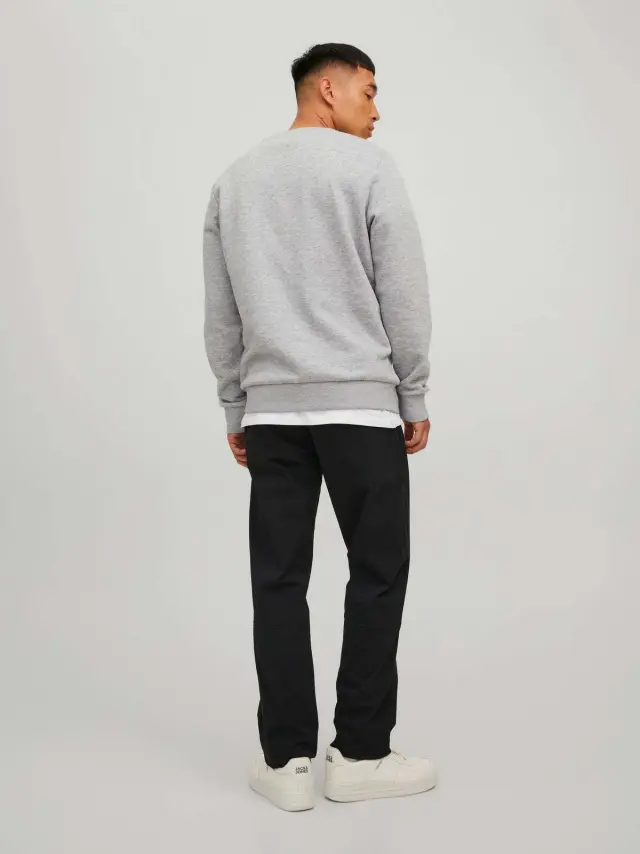 JCOTHOMAS SWEAT CREW NECK FST Light Grey Melange 2