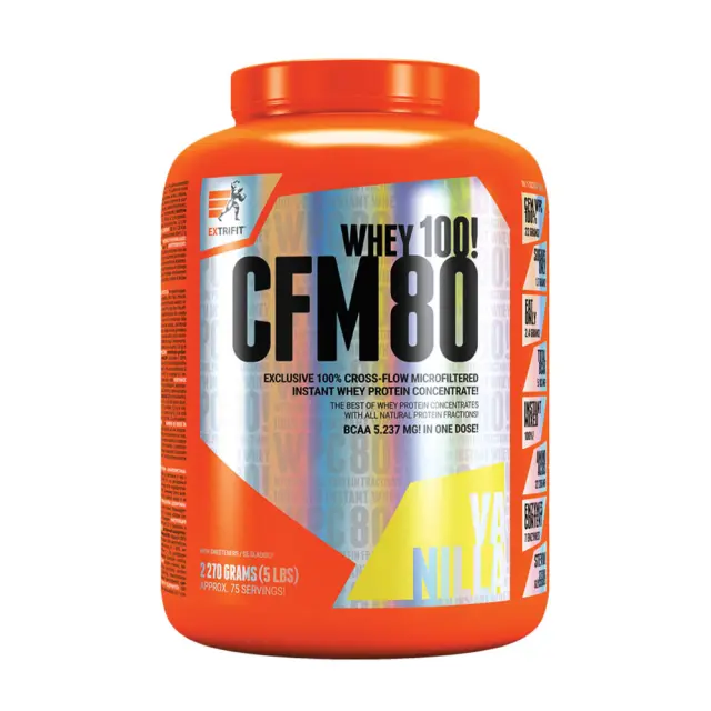 Extrifit CFM Instant Whey 80 vanilla, 2270-g