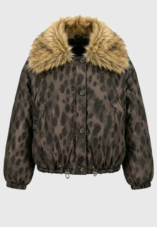 Funky Buddha Relaxed-Fit Reversible Jacket Multi FBL014-103-01-MULTI - XL