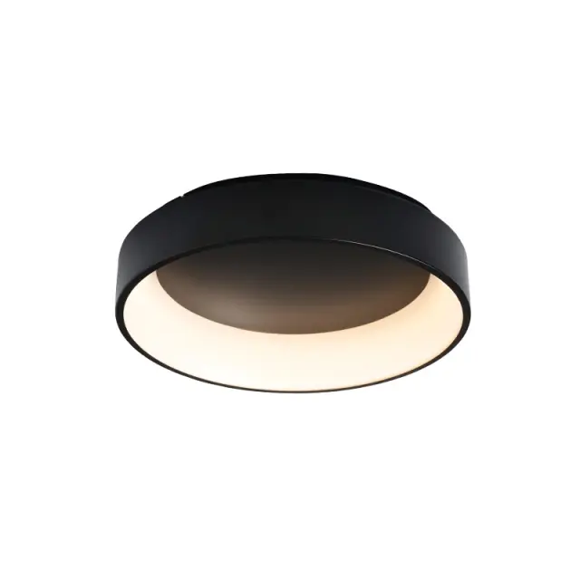 ΟΡΟΦΗΣ Φ/Σ LED 48W CCT 5350LM ΜΑΥΡΟ ΜΕΤΑΛΛΙΚΟ D60XH14CM APOLLO / BR81LEDC60BKCCT