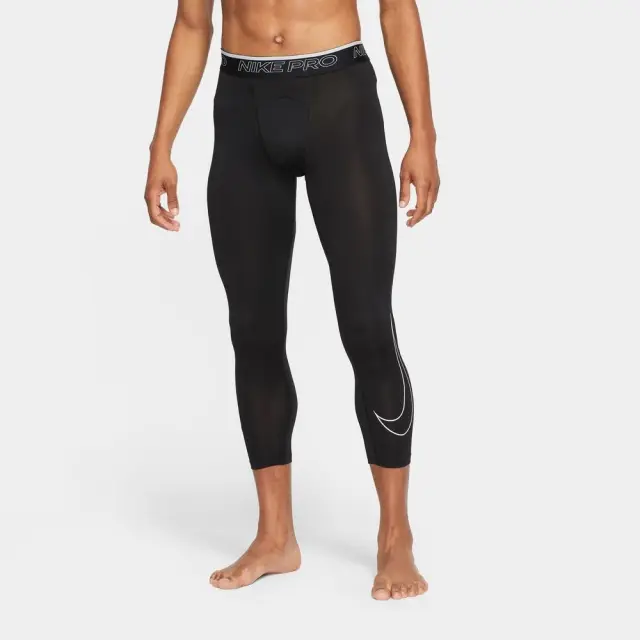 Nike Pro Dri-FIT Tight (DD1919-010) - Μαύρο - S