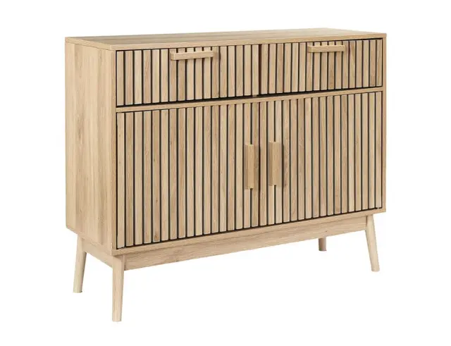 Μπουφές Klaus Home Deco Factory με διαστάσεις 100x35x80cm - Απόχρωση Ξύλου HD0091YGO 3