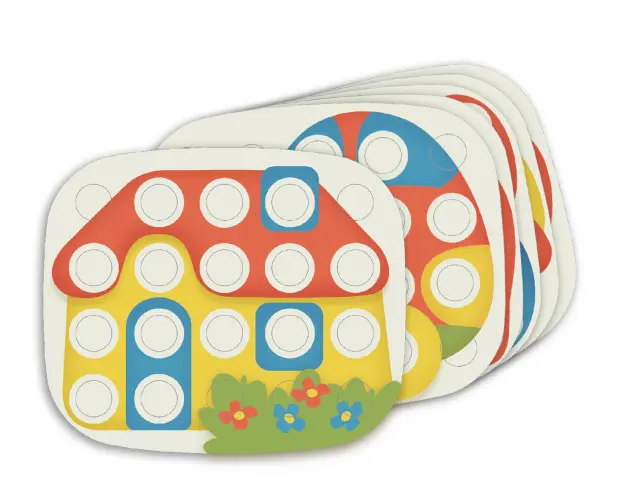 Quercetti Εκπαιδευτικό Παιχνίδι Κατασκευών Fanta Color Baby Play Bio (84405) 3