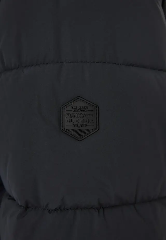 Funky Buddha Jacket Black FBM012-031-01 2