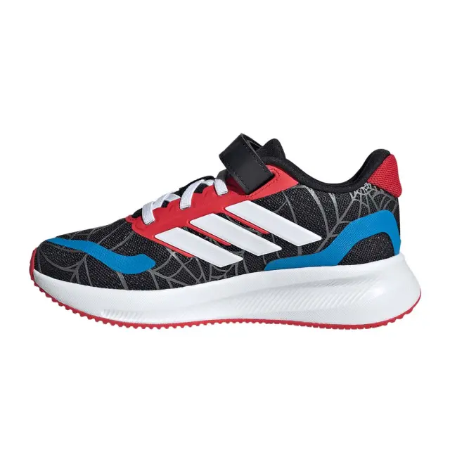 adidas Sportswear Boy's Runfalcon Marvel Spider-Man EL C Μαύρο - Άσπρο JR5660 (adidas Sportswear) 2