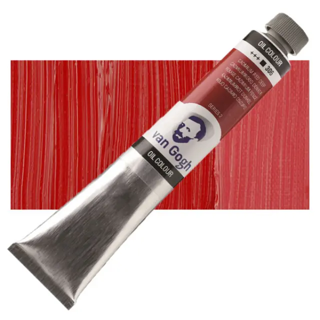Λάδι Talens Van Gogh - 306 Cadmium Red Deep - 60ml