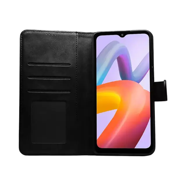 Θήκη Βιβλίο Vivid Case Flip Book Xiaomi Redmi A1 / A2 Μαύρη 2