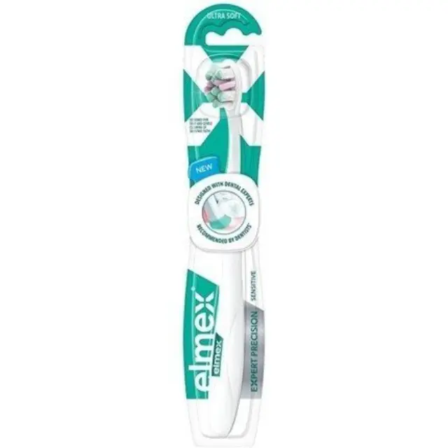 Elmex Expert Precision Sensitive Ultra Soft Οδοντόβουρτσα Ενηλίκων για Ευαίσθητα Δόντια, 1 τεμάχιο