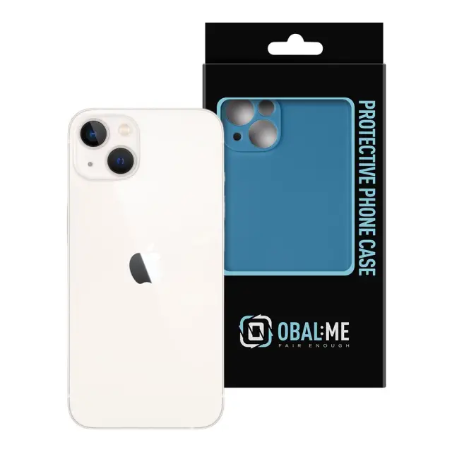 OBAL:ME Matte TPU Case for Apple iPhone 13 Dark Blue 3