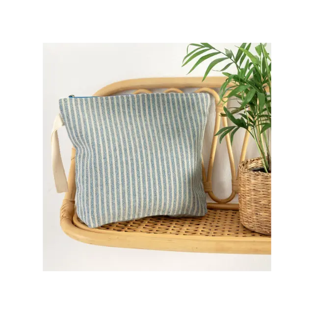 Νεσεσέρ Θαλάσσης 20x21x5 Palamaiki Pouch Blue 70% Βαμβάκι-30% Πολυέστερ