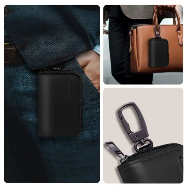Tech-protect Klr300 Pouch Keyless Rfid Signal Blocker Case Black/black 3
