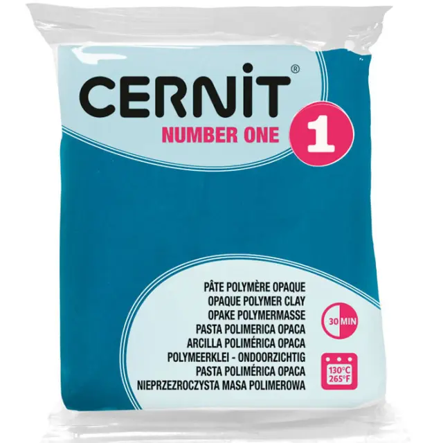 Πολυμερικός Πηλός Cernit Number One No230 - Duck Blue - 56gr