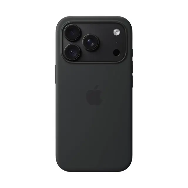 Apple iPhone 18 Pro Silicone Case with MagSafe Black (MK8Y4ZM/A)