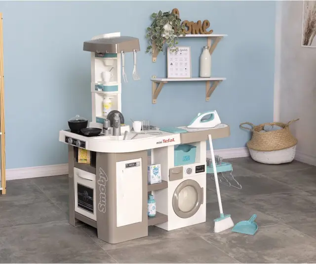 Smoby Κουζινικά Tefal Κουζίνα Cleaning Kitchen (311050) 3