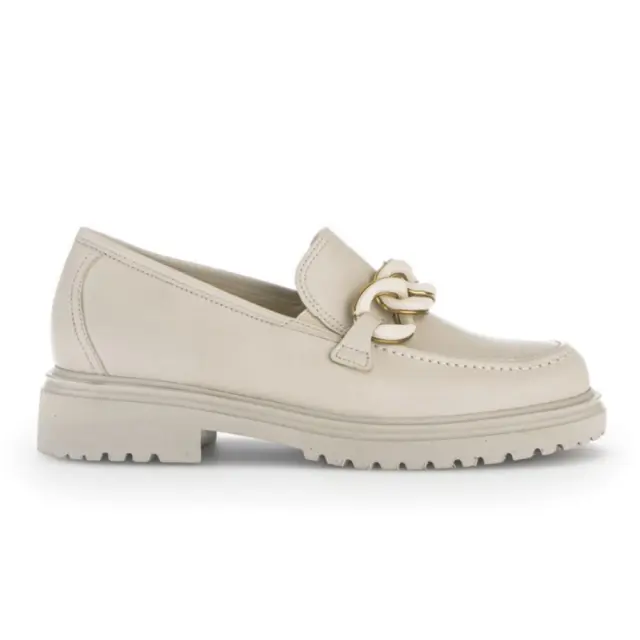 Gabor Μοκασίνια-Loafers Γυναικείο δέρμα Μπεζ GAB/52554 60-LATTE - 40