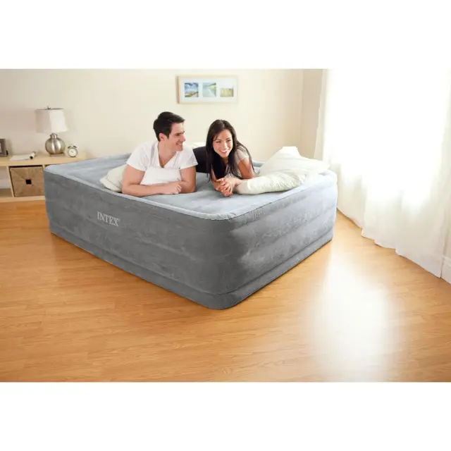 Φουσκωτό Στρώμα Ύπνου INTEX COMFORT-PLUSH HIGH QUEEN 2