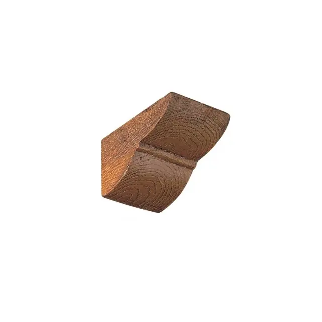 Saarpor Διακοσμητικό ψεύτικο φουρούσι δοκού 12x12cm - Δρύς ανοιχτόχρωμη