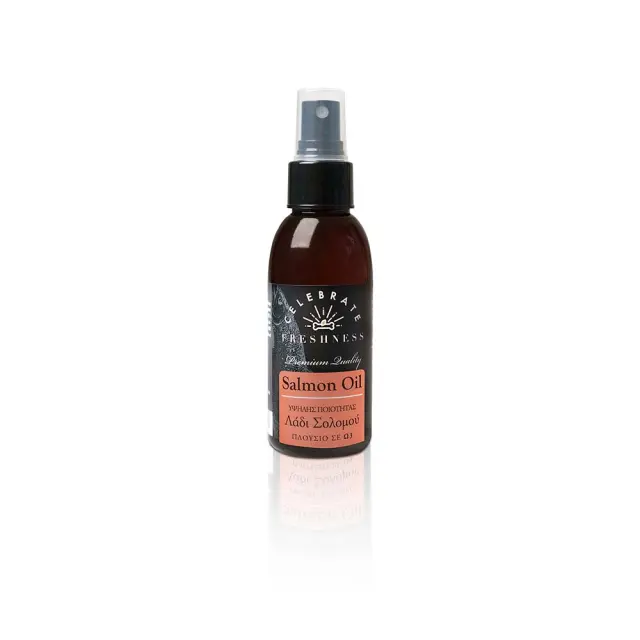 Celebrate Freshness Salmon Oil Λάδι Σολομού Σκύλου και Γάτας για Ενίσχυση Οργανισμού 100ml