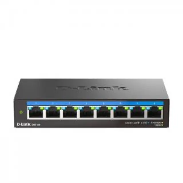 8-Port 2.5G Multi-Gigabit Desktop Switch. 3