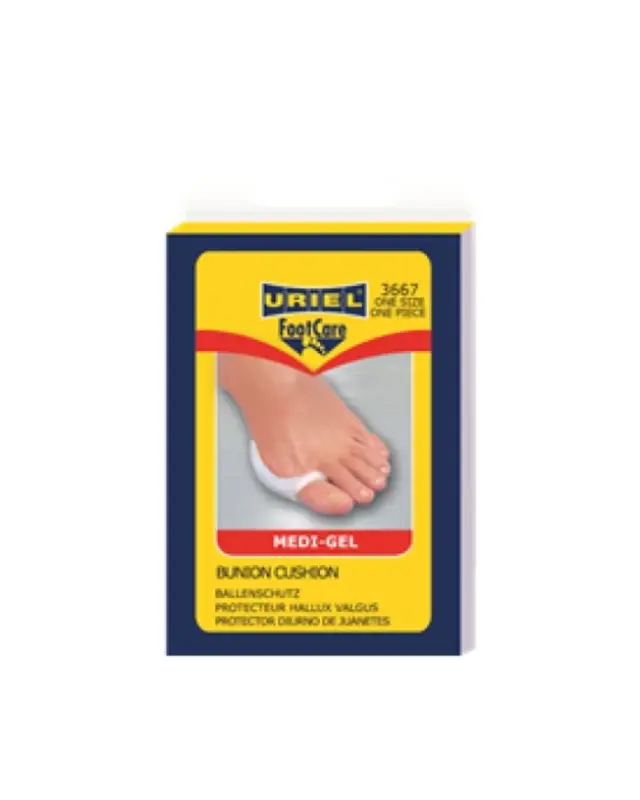 Uriel 3667 Medi-Gel Bunion Cushion Μαξιλάρι Σιλικόνης Για Το Κότσι One Size, 1 τεμάχιο