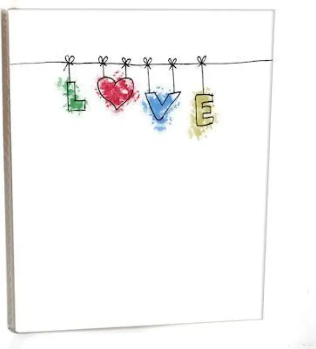 Άλμπουμ pocket με θήκες για 36 φωτογραφίες 10Χ15 LOVE