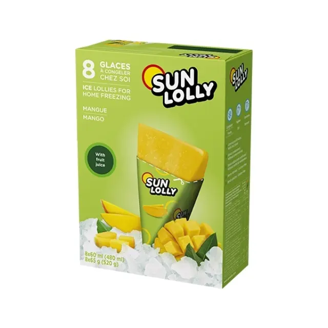 Sun Lolly Γρανίτα Mango σε Φακελάκια 8x60ml