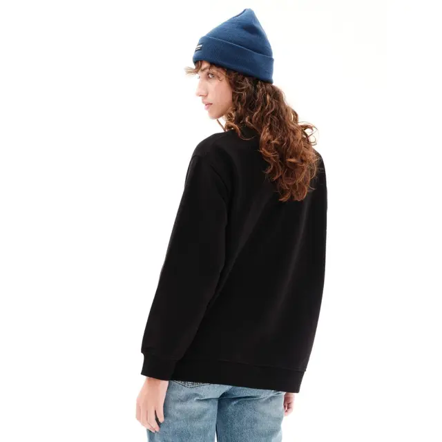 Emerson Classic Sweatshirt (232.EW20.305-Black) - Μαύρο 3