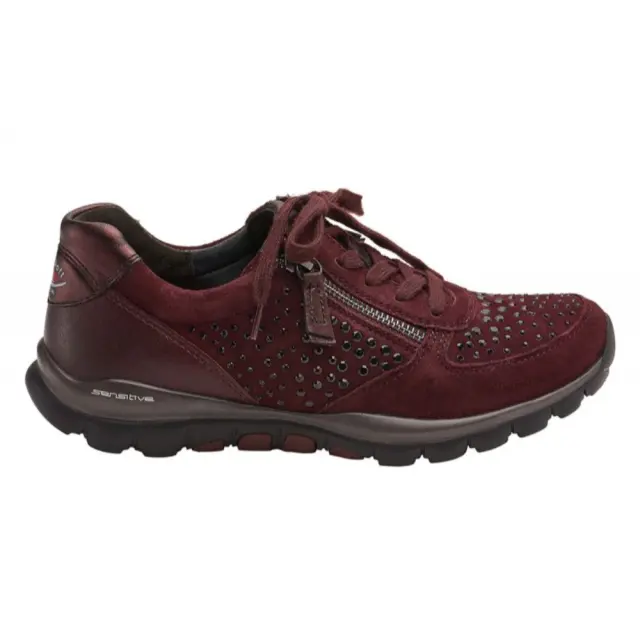 Gabor Sneakers Γυναικείο δέρμα Κόκκινο GAB/76968 48-NEW MERLOT - 36