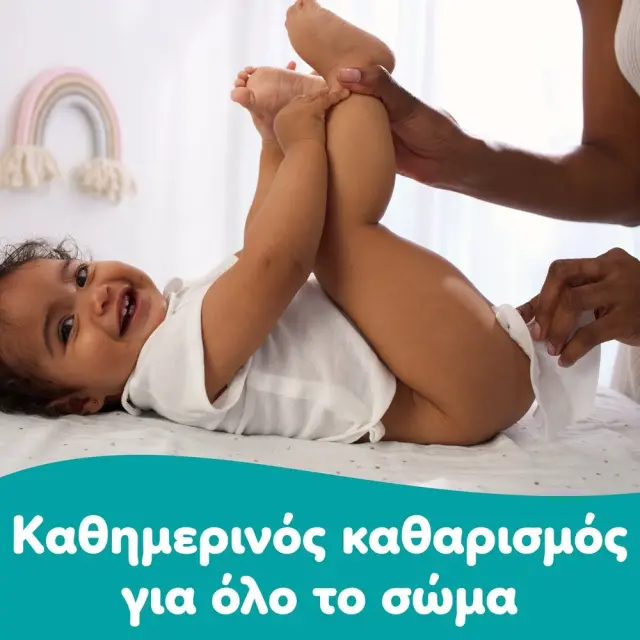 Pampers Promo Pack, Baby Wipes 99% Water, Πακέτο Βρεφικά Μωρομάντηλα με 99% Νερό (18x60 τμχ) 3