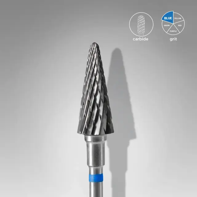 Staleks Φρέζα Καρβιδίου Cone Blue 6/14mm 2