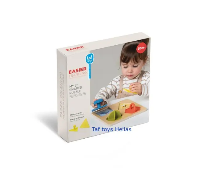 Παζλ Montessori Taf Toys My First Shapes Παζλ Για Παιδιά 2 Ετών T-13375