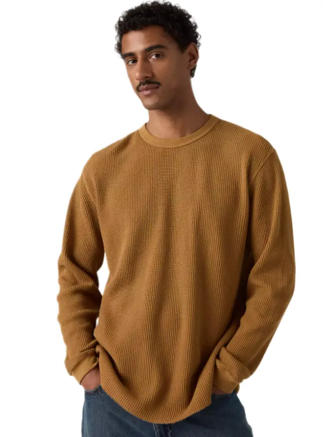 Levi's Red Tab Relaxed Garment Dye Long-Sleeve Thermal ανδρική μπλούζα μακρυμάνικη 009NP0008-1
