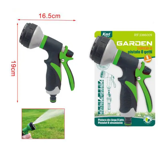 KMT Tools Πιστόλι Ποτίσματος 8 Θέσεων - 8 Position Watering Gun 3386009