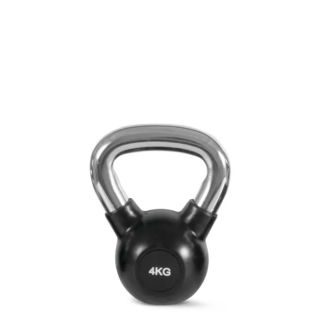 AMILA Kettlebell Rubber Cover Cr Handle 4Kg (90453)