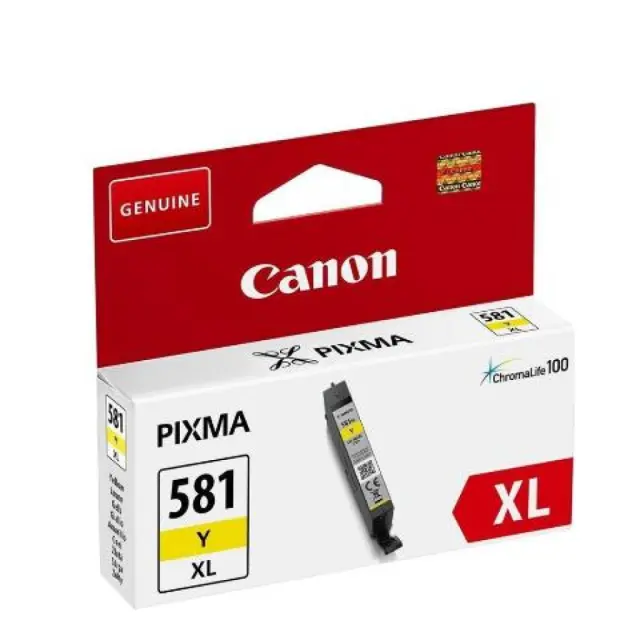 Canon Μελάνι Inkjet CLI-581YXL Yellow (2051C001) (CANCLI-581YXL)