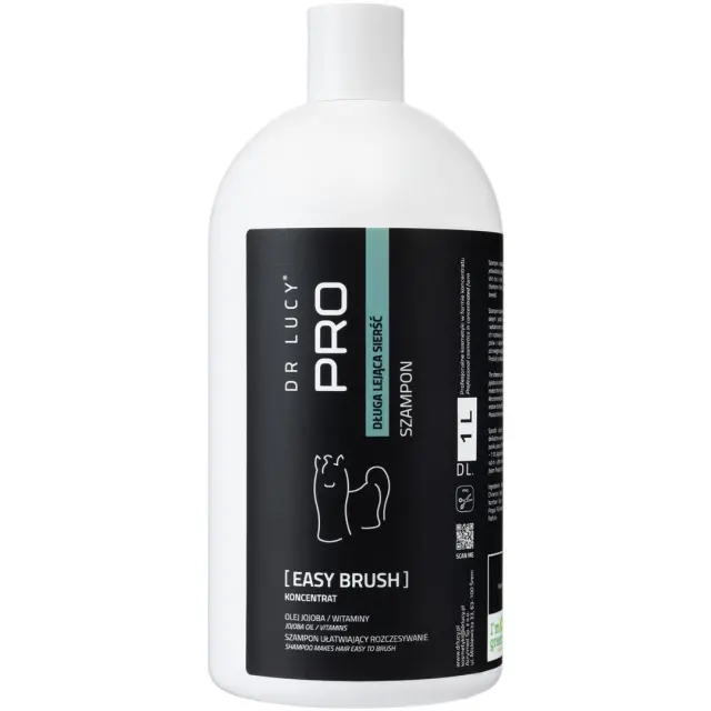 DR LUCY Pro Easy Brush Long Coat – dog shampoo – 1l