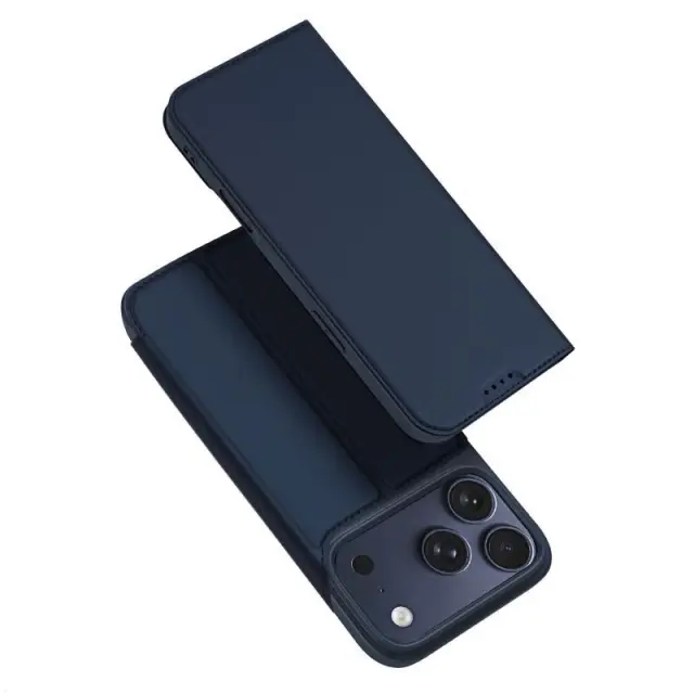 Θήκη Flip Dux Ducis Apple iPhone 18 Pro/ 17 Pro Skin Pro Μπλε N69652
