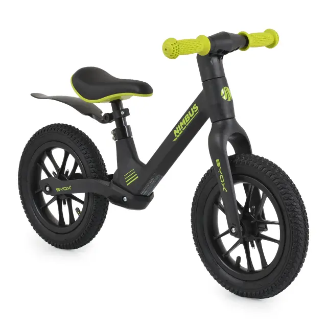 Byox Nimbus Ποδήλατο Ισορροπίας 12" με Φωτιζόμενες Ρόδες Ink Black 3+ Ετών