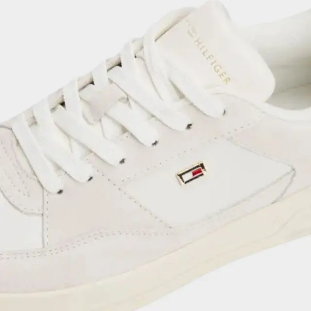 Tommy Hilfiger - Γυναικεία Sneakers Essential Basket FW0FW08456-YBL Εκρού - 41 2
