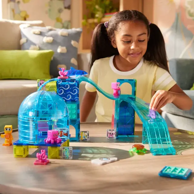 Magna-Tiles Μαγνητικά Πλακίδια Undersea Adventure 58 Κομμάτια (3+ ετών) 262058UA 2