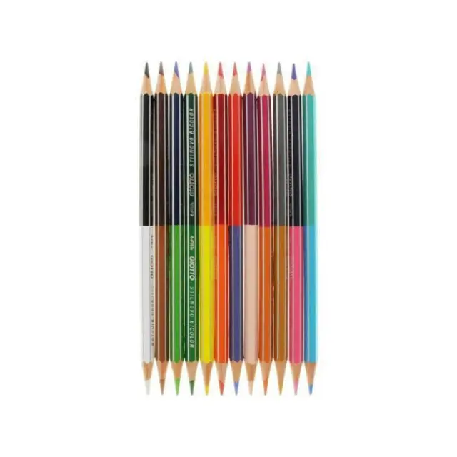 Giotto Ξυλομπογιές Stilnovo Bicolor 12 τεμ.-24 χρώματα (256900) 2