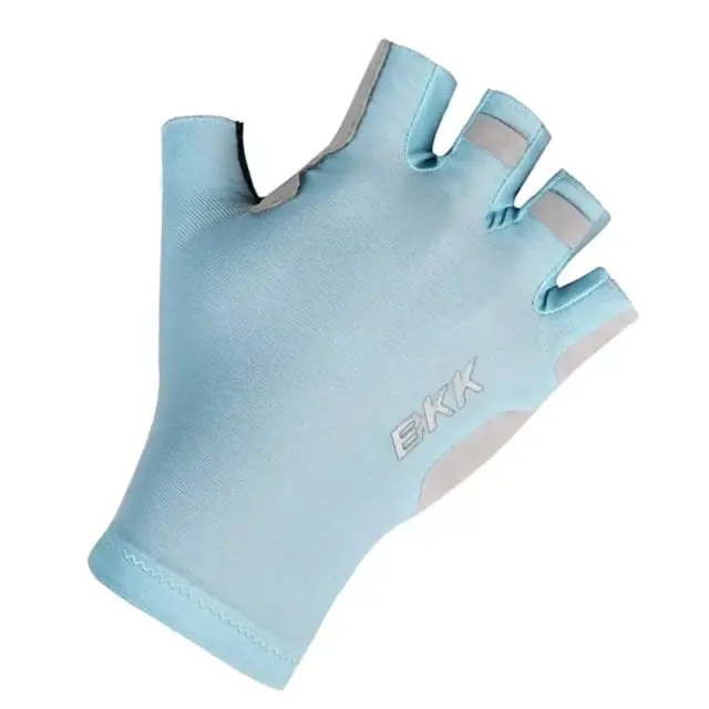 Γάντια Ψαρέματος BKK Flamingo Half-Finger UPF50+ Light Blue - M