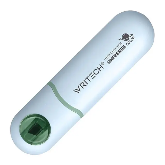 Writech Μαρκαδόρος Υπογράμμισης Πλακέ 1-5.5mm Astronaut Pastel/Vintace Retro Green (WRITECH)