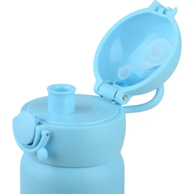 Estia Θερμος Παιδικο Handy Bottle Save The Aegean 470Ml Blue Fin 3