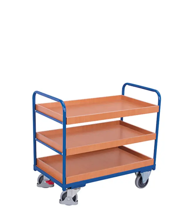 Variofit sw-700.244 Τρόλεϊ Μεταφοράς 3 Επιπέδων για Φορτίο Βάρους ως 250kg